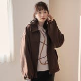 スエードライクブルゾン | coen【women】 | 詳細画像12