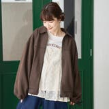 スエードライクブルゾン | coen【women】 | 詳細画像17