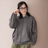 スエードライクブルゾン | coen【women】 | 詳細画像7