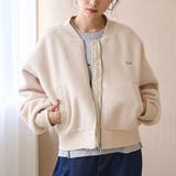 NATURAL | 【PENNEYS(ぺニーズ)別注】ボアジップブルゾン | coen【women】