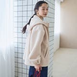 【PENNEYS(ぺニーズ)別注】 ボアフーディージップブルゾン | coen【women】 | 詳細画像11