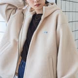 NATURAL | 【PENNEYS(ぺニーズ)別注】 ボアフーディージップブルゾン | coen【women】