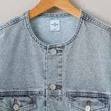 ノーカラーデニムジャケット | coen【women】 | 詳細画像20 