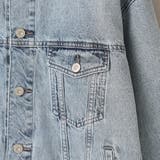 ノーカラーデニムジャケット | coen【women】 | 詳細画像21 