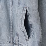 ノーカラーデニムジャケット | coen【women】 | 詳細画像23 