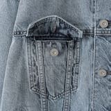 ノーカラーデニムジャケット | coen【women】 | 詳細画像24 