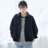 ダンボール襟付きブルゾン【インフルエンサー紹介アイテム】 | coen【women】 | 詳細画像10 
