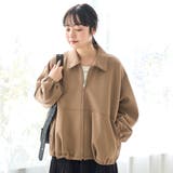 ダンボール襟付きブルゾン【インフルエンサー紹介アイテム】 | coen【women】 | 詳細画像17 