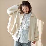 ダンボール襟付きブルゾン【インフルエンサー紹介アイテム】 | coen【women】 | 詳細画像5 