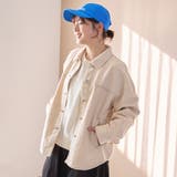 ナッピングデニムシャツジャケット | coen【women】 | 詳細画像16 