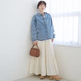 ナッピングデニムシャツジャケット | coen【women】 | 詳細画像2 