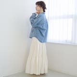 ナッピングデニムシャツジャケット | coen【women】 | 詳細画像3 