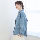 ナッピングデニムシャツジャケット | coen【women】 | 詳細画像5 