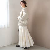 リバーシブルチェックブルゾン（ナチュラル） | coen【women】 | 詳細画像3 