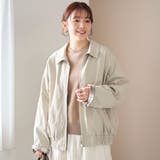 リバーシブルチェックブルゾン（ナチュラル） | coen【women】 | 詳細画像5 