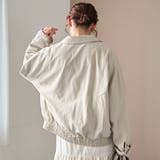 リバーシブルチェックブルゾン（ナチュラル） | coen【women】 | 詳細画像6 