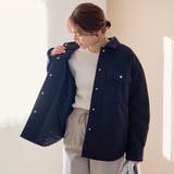 メルトン中綿CPOジャケット | coen【women】 | 詳細画像14 