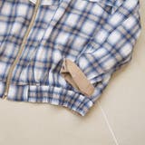 リバーシブルチェックブルゾン（ベージュ） | coen【women】 | 詳細画像6 