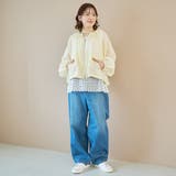 シアーギャザージップブルゾン | coen【women】 | 詳細画像13 