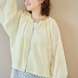 シアーギャザージップブルゾン | coen【women】 | 詳細画像17 