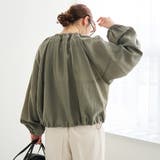 シアーギャザージップブルゾン | coen【women】 | 詳細画像21 