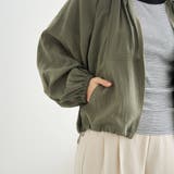 シアーギャザージップブルゾン | coen【women】 | 詳細画像23 