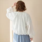 シアーギャザージップブルゾン | coen【women】 | 詳細画像6 