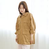 コットンリップストップ サファリジャケット | coen【women】 | 詳細画像11 