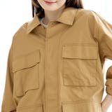 コットンリップストップ サファリジャケット | coen【women】 | 詳細画像13 