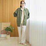 コットンリップストップ サファリジャケット | coen【women】 | 詳細画像14 