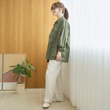 コットンリップストップ サファリジャケット | coen【women】 | 詳細画像15 