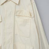 コットンリップストップ サファリジャケット | coen【women】 | 詳細画像30 