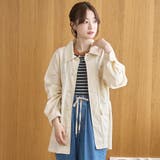 コットンリップストップ サファリジャケット | coen【women】 | 詳細画像5 