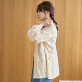 コットンリップストップ サファリジャケット | coen【women】 | 詳細画像6 