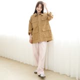 コットンリップストップ サファリジャケット | coen【women】 | 詳細画像9 