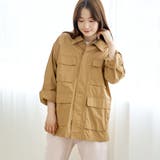 BEIGE | コットンリップストップ サファリジャケット | coen【women】
