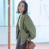 ポリツイルMA-1ブルゾン | coen【women】 | 詳細画像13 
