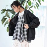 ポリツイルMA-1ブルゾン | coen【women】 | 詳細画像6 