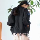 ポリツイルMA-1ブルゾン | coen【women】 | 詳細画像7 
