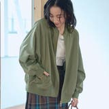 OLIVE | ポリツイルMA-1ブルゾン | coen【women】