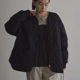 【定番】ノーカラー撥水キルティングブルゾン(WEB限定カラーあり インフルエンサ… | coen【women】 | 詳細画像14