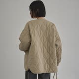 【定番】ノーカラー撥水キルティングブルゾン(WEB限定カラーあり インフルエンサ… | coen【women】 | 詳細画像22