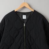 【定番】ノーカラー撥水キルティングブルゾン(WEB限定カラーあり インフルエンサ… | coen【women】 | 詳細画像43