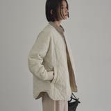 【定番】ノーカラー撥水キルティングブルゾン(WEB限定カラーあり インフルエンサ… | coen【women】 | 詳細画像7