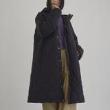 【新型登場◎】フード付き撥水キルティングロングコート | coen【women】 | 詳細画像18 