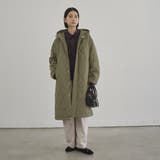 【新型登場◎】フード付き撥水キルティングロングコート | coen【women】 | 詳細画像20 