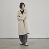【新型登場◎】フード付き撥水キルティングロングコート | coen【women】 | 詳細画像5 