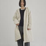 【新型登場◎】フード付き撥水キルティングロングコート | coen【women】 | 詳細画像6 