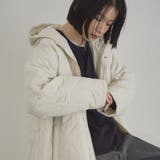 【新型登場◎】フード付き撥水キルティングロングコート | coen【women】 | 詳細画像9 