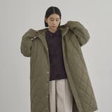 OLIVE | 【新型登場◎】フード付き撥水キルティングロングコート | coen【women】